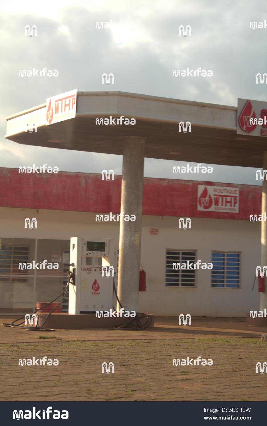 Station d'essence à Abomey