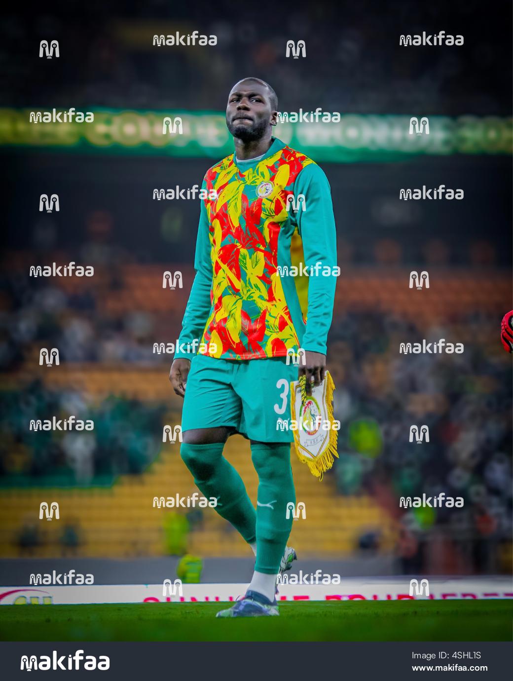 El futbolista Kalidou Koulibaly en el césped