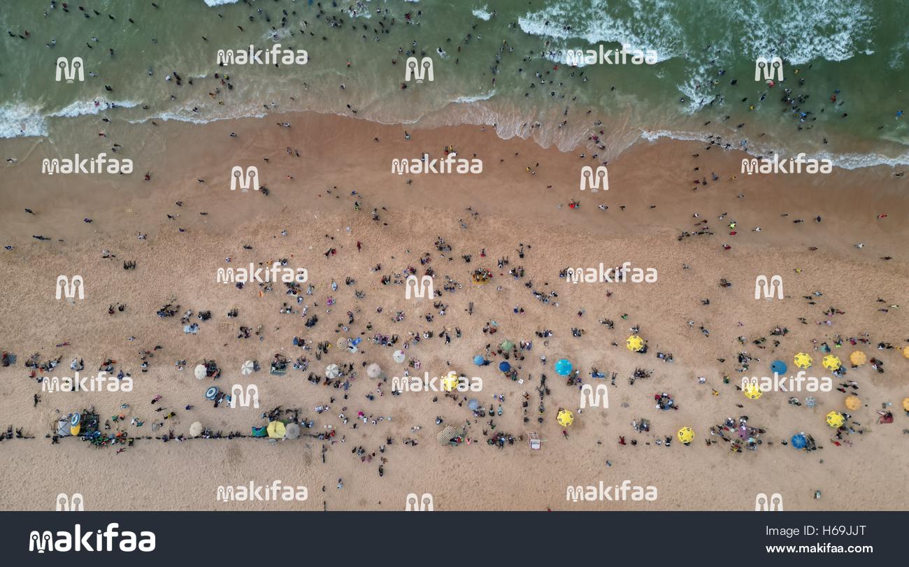 Vista da praia de Malibu - Senegal 