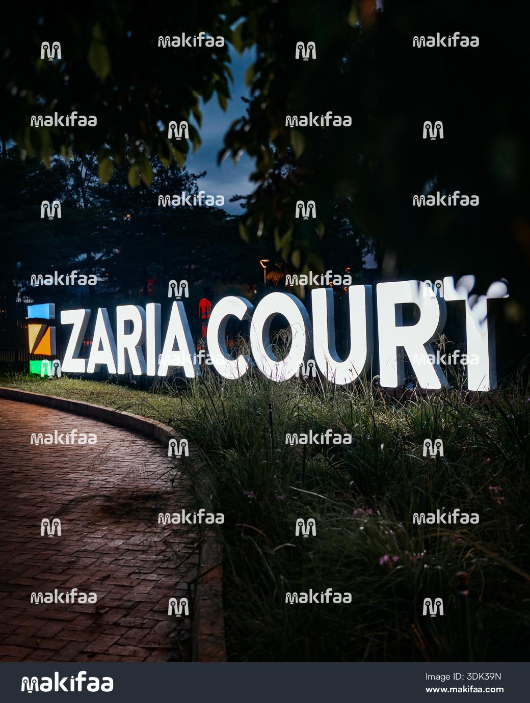 Kuingia kwa Mahakama ya Zaria usiku