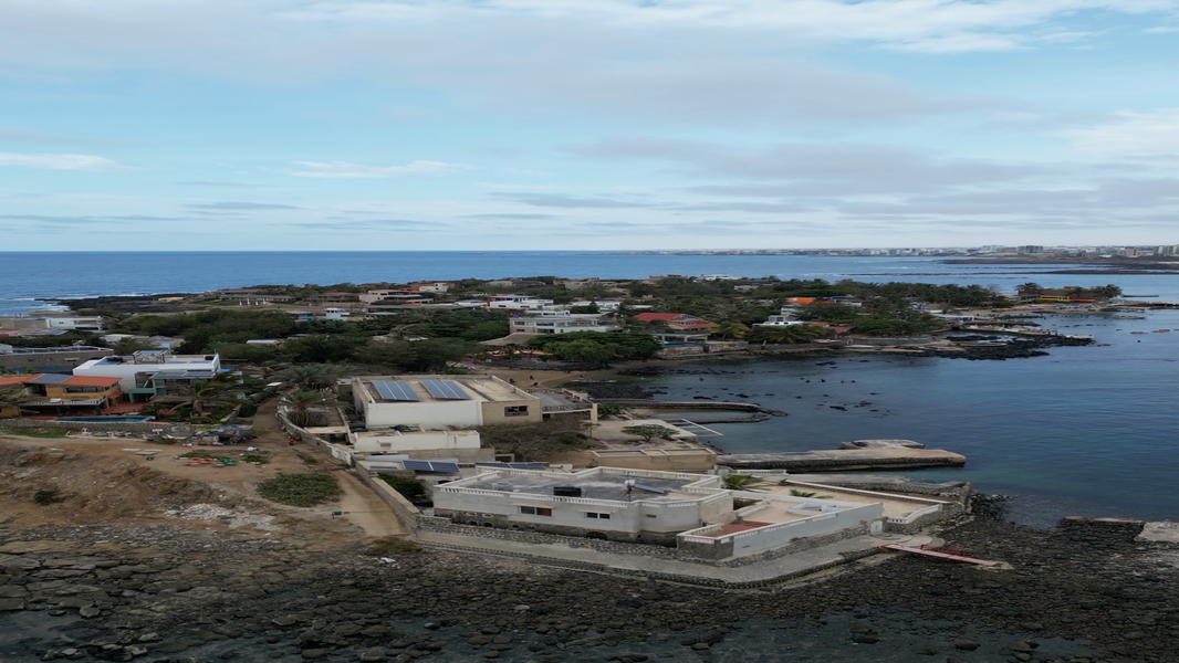 Visão geral da Ilha Ngor, Dakar - Senegal 