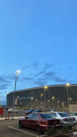 Amahoro Stadium outside view