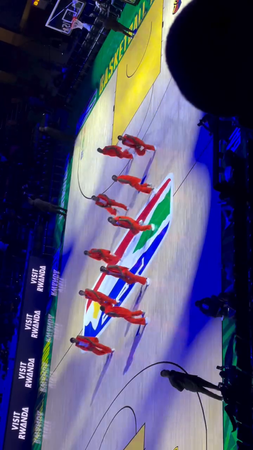 BAL 2025 Halftime Performance in Kigali Rwanda 
