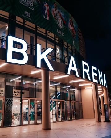 Mlango wa BK Arena 