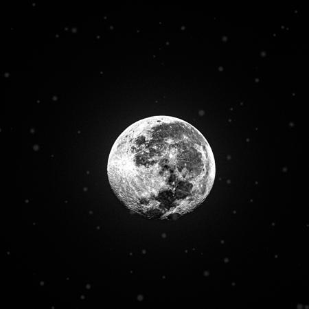 Uwazi wa Lunar - Mwezi chini ya Nyota