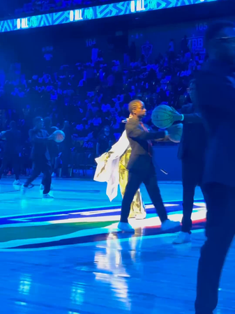 Half time Performance show during BAL 2025